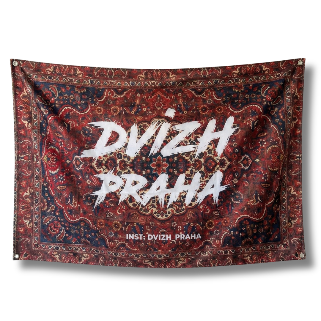 Флаг "DVIZH PRAHA"