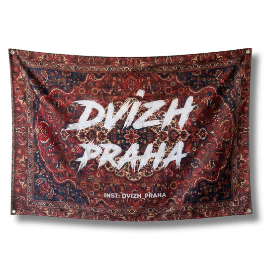 Флаг "DVIZH PRAHA"